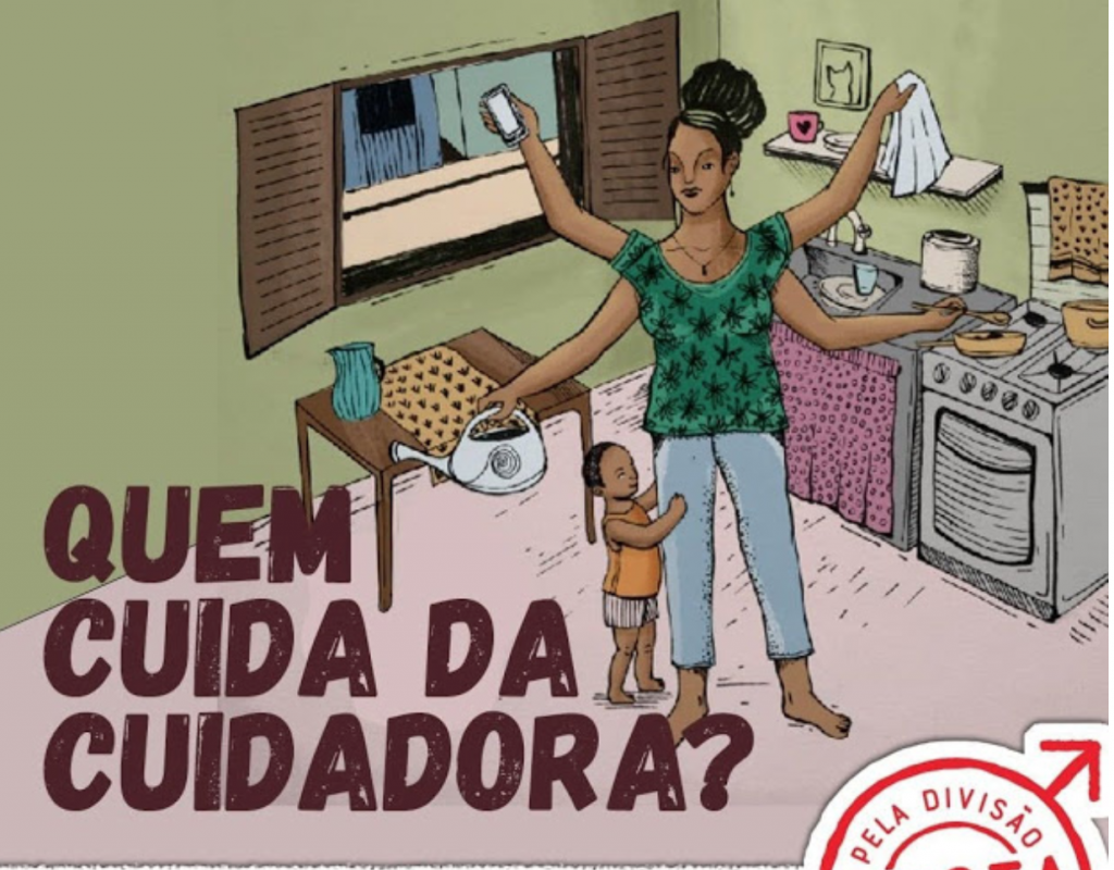 Dividir as tarefas domésticas é dizer não à violência contra a mulher -  Justiça de Saia